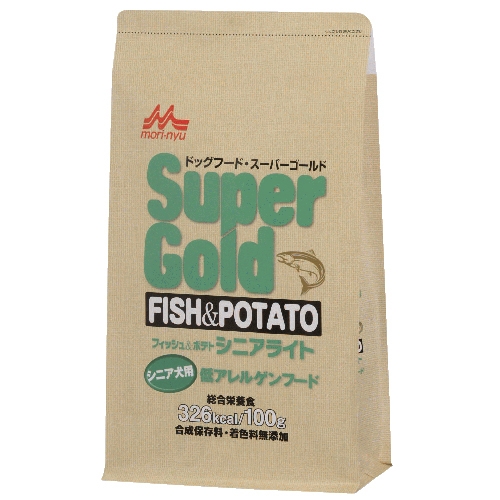 スーパーゴールド フィッシュ&ポテト シニアライト 7.5kg