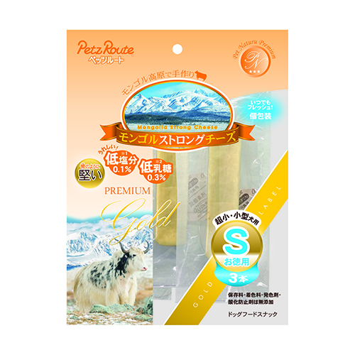 モンゴルストロングチーズ S お徳用 3本