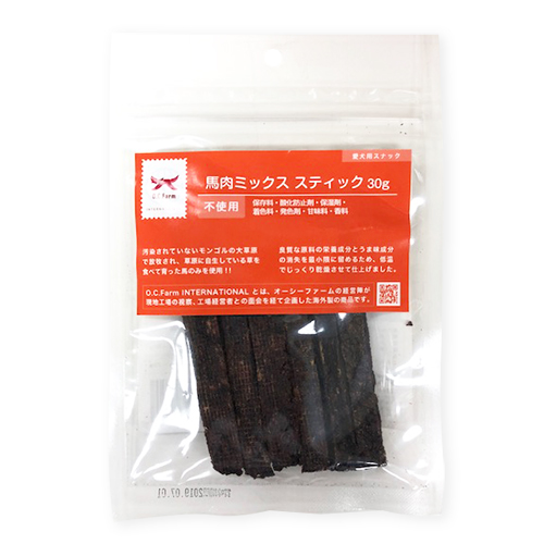 OCFI 馬肉ミックス スティック 30g