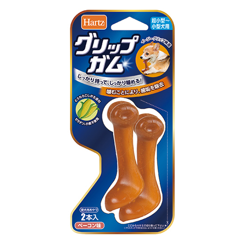 Hartz ハーツ グリップガム 超小型~小型犬用 S2本