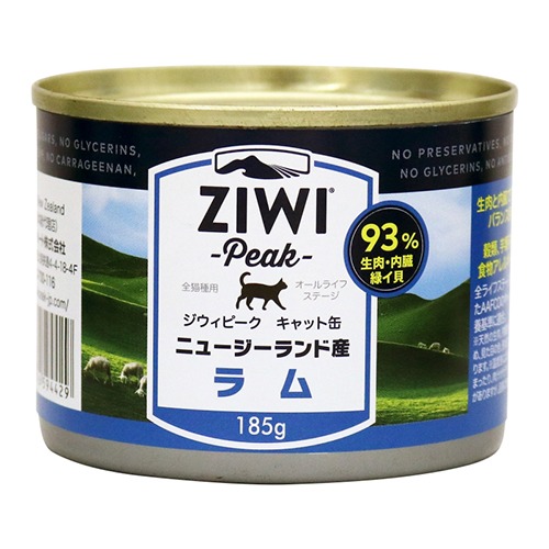 ジウィピークキャット缶 ラム 185g