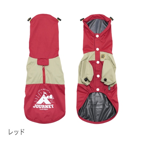 オールウェザースヌードジャケット レッド S