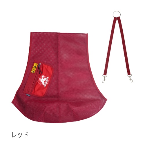 クールメッシュスリング( リード付) レッド L
