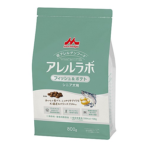 アレルラボ　Ｆ＆Ｐ　シニア犬用　８００ｇ