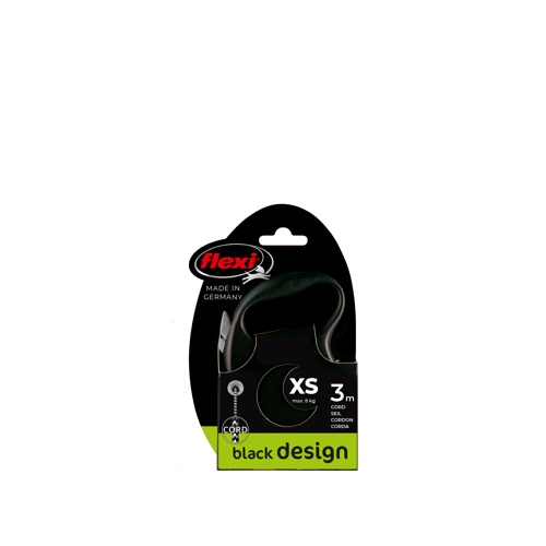 フレキシリード　ブラックデザイン　コード　３ｍ　ＸＳ　ブラック