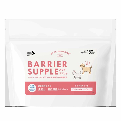 バリアサプリ　パピー・キトン・ジュニア　１８０ｇ