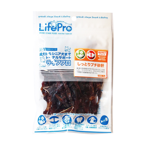 ライフプロ　しっとりプチ砂肝　７０g