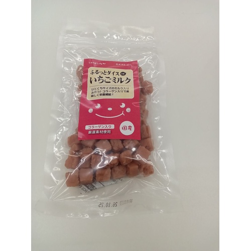 ロングライフ　ふるっとダイスＤＥいちごミルク　１００ｇ