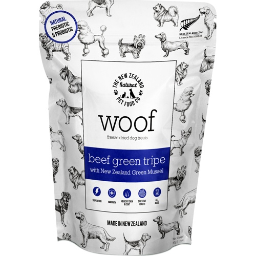 ＷＯＯＦ　ワフ　ビーフグリーントライプｗｉｔｈ緑イ貝４０ｇ