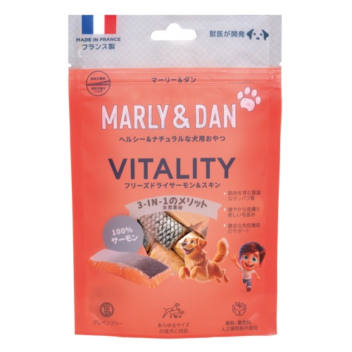 M＆D　犬用フリーズドライ　サーモン＆スキン　５０ｇ