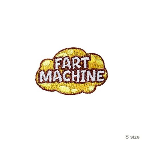 ミニ　ファートマシーン　パッチ　イエロー