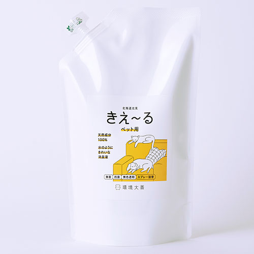 きえーるＤ　ペット用詰替 1L